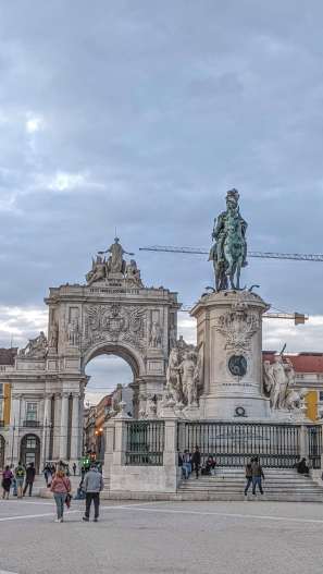 Place du Commerce - Lisbonne